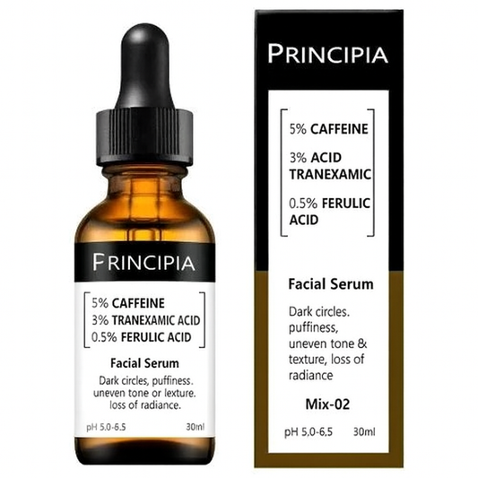 Principia Caffeine + Tranexamic Acid Brightening Facial Serum 30ml